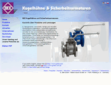 Tablet Screenshot of g-bee.de